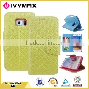 Cell Phone Accessories Phone Case Super Slim Auto Sleep Wake Flip Case Cover for Samsung Galaxy s6 thumbnail-3