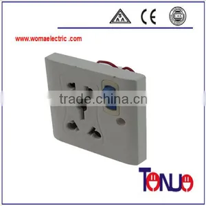 Woma Ceramics Electric Multi Socket With Button Switch thumbnail-1