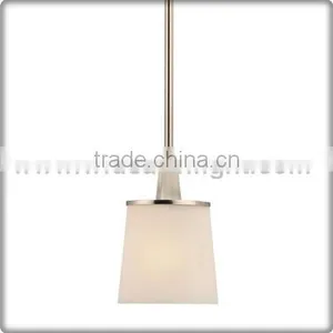 UL CUL Listed Brushed Nickel Modern Glass Pendant Light For Indoor C50117 thumbnail-1