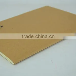 A4 Composition Waterproof Journal Custom Pages Agenda Brand Name Kraft Paper Diary Notebook thumbnail-2