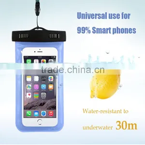 YZ New Clear Waterproof Pouch Dry Case Cover For 5.5 Inch Phone Camera Mobile Phone Waterproof Bags for IPHONE 4 4S 5 5S 6 6S thumbnail-2