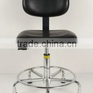 ESD Anti Static Chair PU Leather Chair Lab Cleanroom Chair thumbnail-1