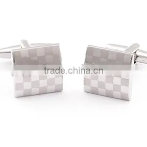 Silver Checkered Flag Cufflinks thumbnail-2