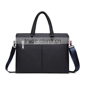 New Fashion Custom Simple Laptop Genuine Leather Men Briefcase at Low Price thumbnail-2