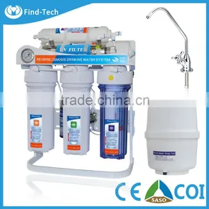 Household Undersink 75G RO Water Filter System / Reverse Osmosis Water Filter With Stand and Gauge Supplier's Choice thumbnail-5