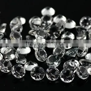 Top Grade Quality Loose Gemstones, Crystal Quartz Round Gemstone thumbnail-1