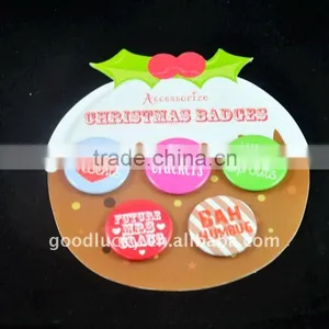 Promotional Gifts Badge Pin Button With Plastic Backing thumbnail-1