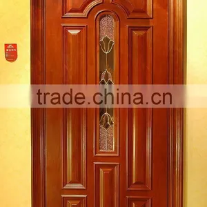 PVC Wood Doors(wooden Bifold Doors/arch Interior Doors Frame) thumbnail-1