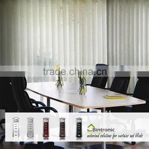 Bintronic Taiwan Decoration Home Persianas Motor Motorized Vertical Blinds With Vertical Blinds Spacer thumbnail-5