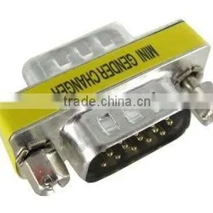 Factory Direct 15 Pin hd Svga Vga Adapter Male to Male M-m thumbnail-1