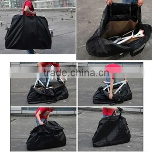 Wholesale Cheap Foldable Bicycle Bags Folding Bike Carry Bag Quality Choice thumbnail-3