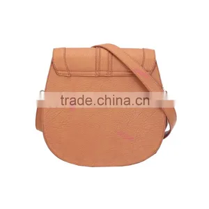 Vintage Style Delicate Tassel and Trendy Saddle Shape With Snap Button Flap Top Crossbody Bag thumbnail-3