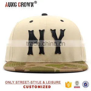 Camo Cheap Snapback,camo Brim Snapback Cap,6 Panel Flat Bill Snapback Cap thumbnail-2
