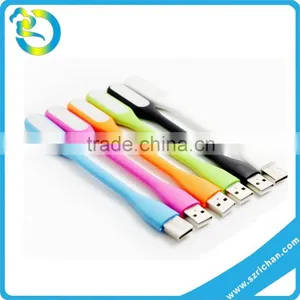 Wholesale Colorful Flexible Mini Portable USB Led Book Lamp thumbnail-1