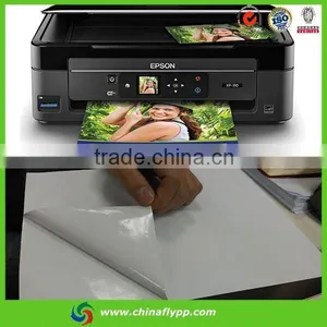Hot Sale PVC Vinyl Sticker Single Side pe Coated for Adertising Materials thumbnail-1