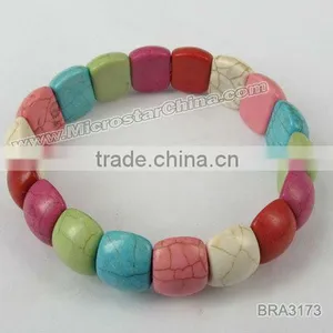 Hot Sales Turquoise Bracelet With Dyed Color thumbnail-1