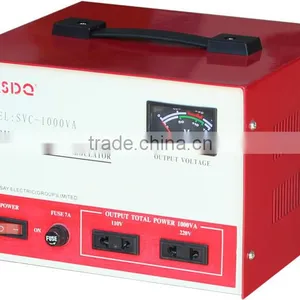 Manufacturer SVC TND 500VA 1KVA Single Phase Auto Servo Voltage Stabilizer Price thumbnail-1