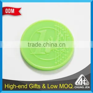 Best Selling Good Price Colorful Coin for Euro Supermarket Token Plastic thumbnail-6