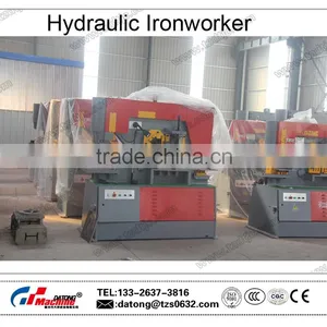 Q35Y-16 Hydraulic Ironworker , Punching and Shearing Machine , Metal Cutting Machine thumbnail-2