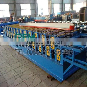 FX Double Layer Russian Profile Roof Sheet Roller Machine thumbnail-2