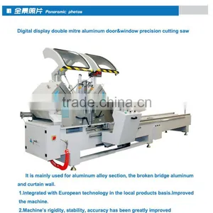 Double Head Mitre Aluminum Profile Cutting Saw thumbnail-1