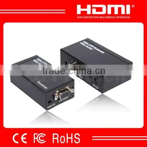 High Quality VGA Extender Splitter 1x1 Work With HDTV VGA Splitter 1x1 VGA Extender 300m thumbnail-1