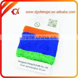 2016 Green Blue Orange Mix Color Sports Cotton Wristband thumbnail-3