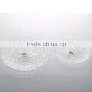 Unique Design Square Embossed Glass Plate thumbnail-1