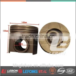 PC650-6 Black Piston Iron Piston thumbnail-1