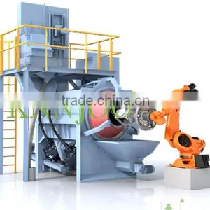 Automatic System MAC Robot Shot Blasting Machine thumbnail-1