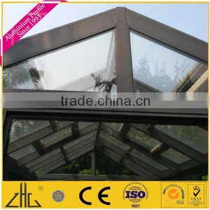 ZHL Zhonglian Anodized Powder Coated Aluminum Cubicle Office Partition Green House Sun Room Profile thumbnail-5