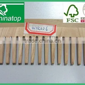 NEW SIKHI WOODEN SMALL&BIGSIZE COMB(KANGAA) TO PUTIN KESH(HAIR) SYMBOL OF SIKHI Wide Tooth Comb thumbnail-1