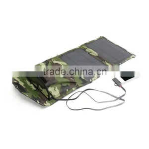 ShenZhen Factory Portable 7W Solar Charger, Full-certified Solar Foldable Charger For Mobile thumbnail-4