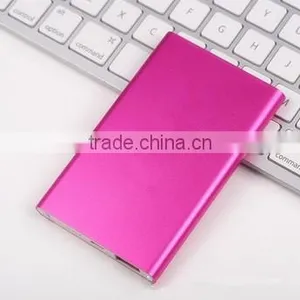 2015 Wholesale Rechargeable Powerbank 4000mah Hot in the Market thumbnail-2