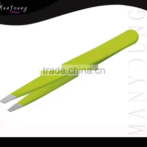 Nice Green Color Slanted Tweezers Printed thumbnail-1