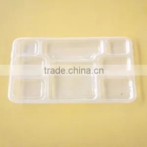Thali+Lid for Restaurant & Sweet Shop 8 Box Compartment thumbnail-3