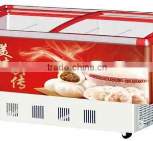 Commercial Efficient290 Compressor Supermarket Island Showcase Refrigerator thumbnail-1