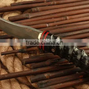 OEM New Arrive Damascus Straight Knife for Collection thumbnail-6