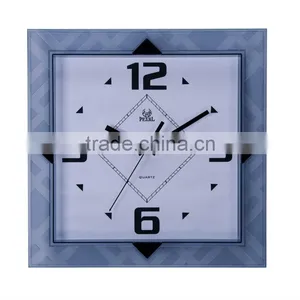 Pearl Square Colourful Wall Clock PW248 thumbnail-1
