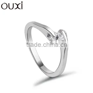 OUXI 2015 Fashion Ring Made With Crystal Jewelry 40075 thumbnail-1