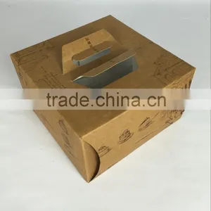 Wholesale Custom Printed Kraft Paper Food Packing Box,Recycle Brown Kraft Food Box thumbnail-3