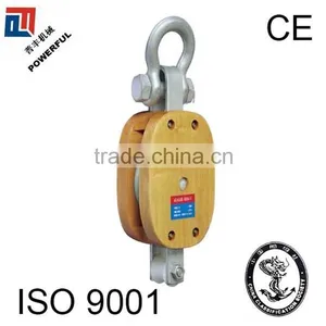 JIS TYPE SINGLE WOODEN PULLEY WITH EYE thumbnail-6