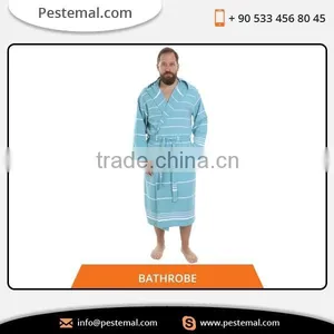100% Cotton Low Weight Towel Bathrobe From Reputed Manufacturer thumbnail-2