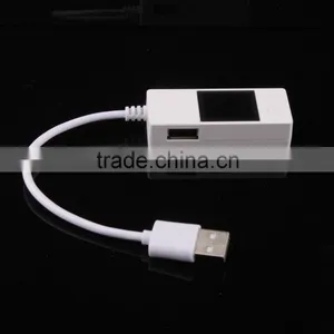 2016 New Daul-USB LCD Display USB Charger Data Transmit Current Voltage+Capacity Tester Mobile Phone Battery Tester thumbnail-1