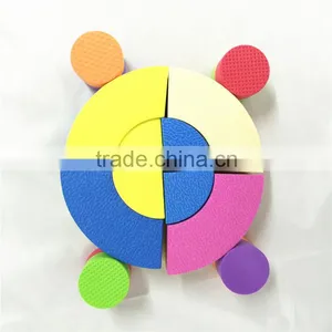 Melors Recycled Environmentally Creative EVA Foam Big Color Foam Blocks/toy Building Bricks Educational and Fun For Chidren thumbnail-5