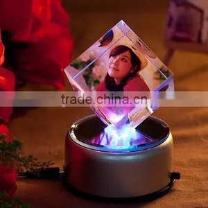 2016 AAA High Quality and Graceful Crystal Gifts, Crystal Photo Frame, Crystal Cube thumbnail-1