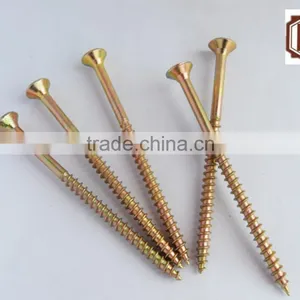 Yellow Zinc Stainless Furniture Screw From China Manufacturer Supplier Shipping in Tainjin Port thumbnail-3