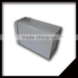 Wholesale Rectangle Metal Biscuit Tin Can With Plastic Lid And Metal Buckle thumbnail-2