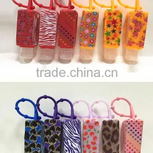 29ml Silicone Perfume Bottle Cover Cheap Silicone Hand Sanitizer Holder Gel Silicone Sanitizer Holder thumbnail-1