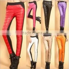Fashion Ladies Winter Leggings Checked Wholesale Girls Leggings thumbnail-1